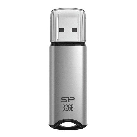 USB-флешка Silicon Power Marvel M02 32 ГБ, серебристая