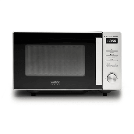 Caso M 20 microwave oven, silver, 20 l, 700 W