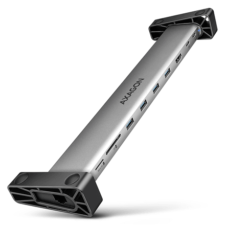 AXAGON USB-C 5Gbps LONGER 9in1 hub | HMC-10HLS
