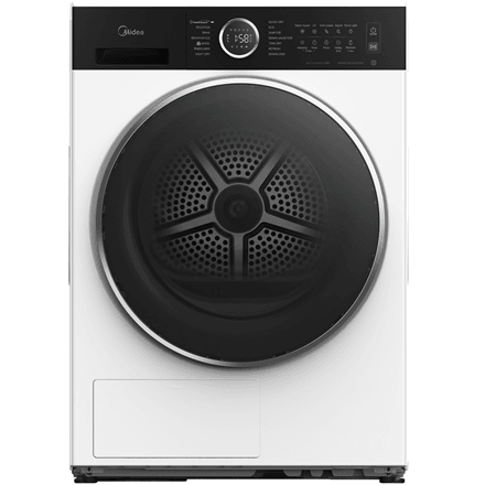 Midea Dryer Machine | MD205H80BW/W-BK | Energy efficiency class C | 8 kg | Depth 60 cm