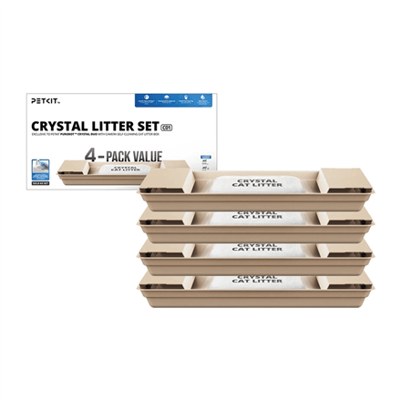 PETKIT Crystal Litter Purobot Crystal Duo jaoks, 4 kotti
