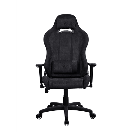 Arozzi Torretta Soft Fabric | Gaming Chair | Metal/Reinforced nylon | Pure Black
