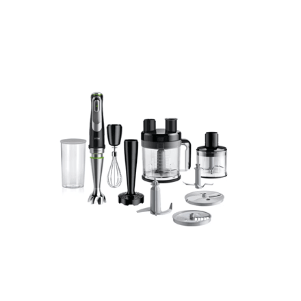 Braun | Hand Blender | MultiQuick 9 MQ9187XLI | Hand Blender | 1200 W | Number of speeds 3 | Black/Stainless Steel