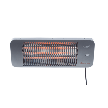 Sunred LUG-2000W Lugo Quartz Wall terrassisoojendi, 2000 W, IP24
