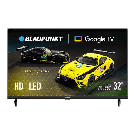 Телевизор Blaupunkt 32WGC5501S 32" HD Smart TV на Google TV, чёрный