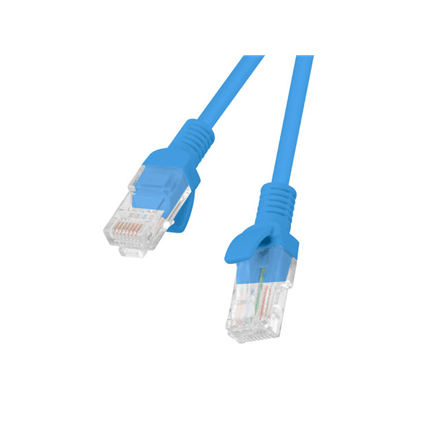 Võrgukaablid Lanberg CAT5e UTP, 0,25 m, 10 tk, sinised