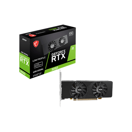 MSI GeForce RTX 3050 LP E 6G OC | NVIDIA | 6 GB | GeForce RTX 3050 | GDDR6 | HDMI ports quantity 2 | PCI Express Gen 4 x16 (uses x8)