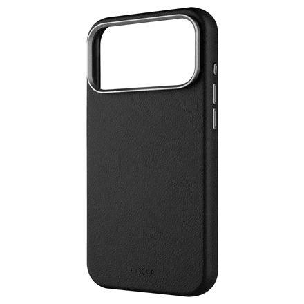 Fixed MagLeather | Back cover | Apple | iPhone 17 Pro Max | Leather | Black | MagSafe