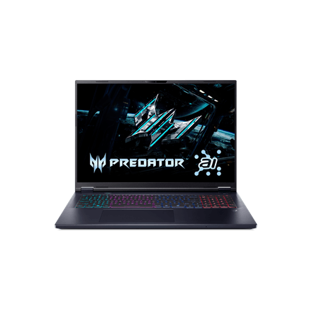 Acer | Predator Helios Neo 18 AI PHN18-72-75PV | Abyssal Black | 18 " | IPS | WQXGA | 2560 x 1600 pixels | Intel Core Ultra 7 | 255HX | 32 GB | DDR5 | Solid-state drive capacity 1000 GB | NVIDIA GeForce RTX 5060 | GDDR7 | 8 GB | Windows 11 Home | 802.11ax | Bluetooth version 5.3 | Keyboard language US international | Keyboard backlit | Warranty 24 month(s)