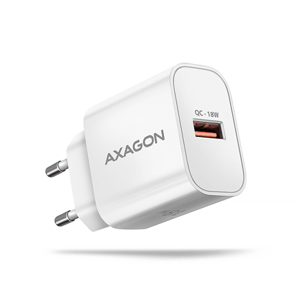 AXAGON ACU-QC18W wall charger, 18 W, USB-A, white