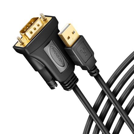 Адаптер USB – COM-порт Axagon ADS-1PQN, активный
