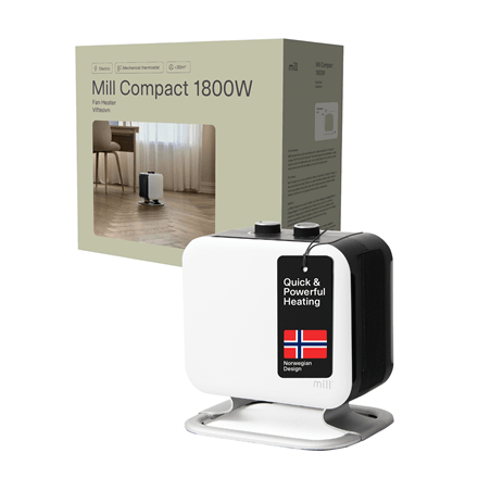 Mill CUS1800MECWA puhursoojendi, 1800 W, kuni 30 m²