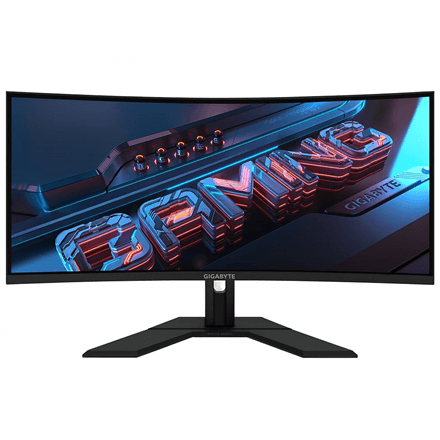 Gigabyte | GS34WQC A | 34 " | SS VA | WQHD | 120 Hz | 1 ms | 3440 x 1440 pixels | 300 cd/m² | HDMI ports quantity 1