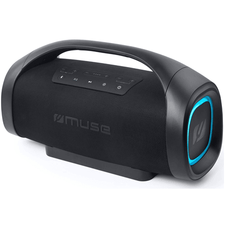 Muse M-980 BT Portable Bluetooth Speaker, Black, Colour Lights