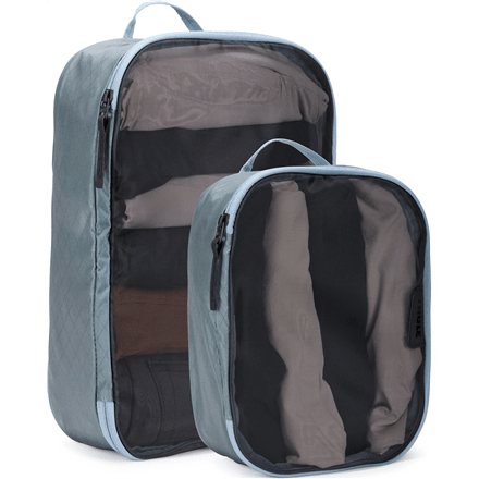Thule | Packing Cube Set, 1x Medium, 1x Small | Packing Cube | Pond Gray
