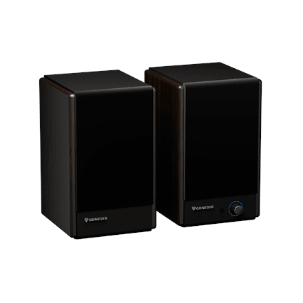 Компьютерные колонки Genesis Arsen 402BT, 2.0, 60 Вт, Bluetooth, коричневые