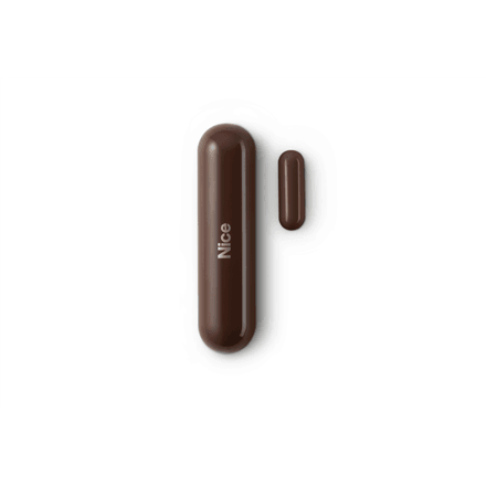 Fibaro Nice Z-Wave Door/Window Sensor with Temperature Measurement | FGDW-002-7 EU Door/Window-Control | Brown