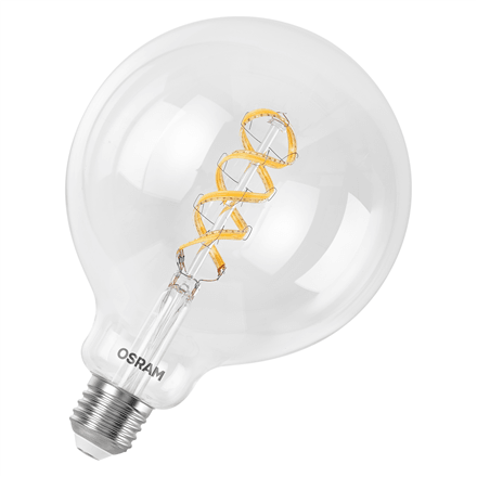Osram SMART+ Matter Filament Multicolor Globe 125 smart bulb, E27, 4.8 W