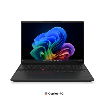 Lenovo T16 G5 Intel | ThinkPad Black | 16 " | IPS | WUXGA | 1920 x 1200 pixels | Anti-glare | Intel Core Ultra 5 | 325 | 16 GB | LPCAMM2 LPDDR5X | Solid-state drive capacity 512 GB | Intel Graphics | Windows 11 Pro | 802.11be | Bluetooth version 5.4 | Keyboard language Nordic | Keyboard backlit | Warranty 36 month(s) | Battery warranty 12 month(s)