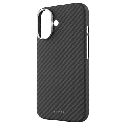 Fixed Back cover | Apple | iPhone 17 | Aramid fibers | Black | MagVelar with MagSafe
