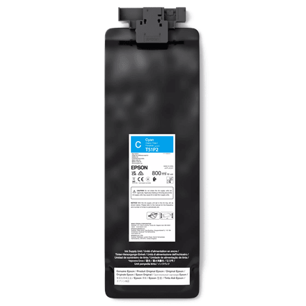 Epson T51P200 UltraChrome GS3 professional ink, cyan, 800 ml
