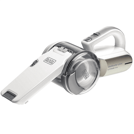 Беспроводной пылесос Black & Decker PV1820L-QW, 18 В, 0,55 л, белый