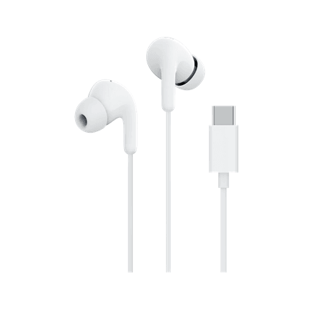 Xiaomi juhtmega kõrvaklapid mürasummutusega, USB-C, valge