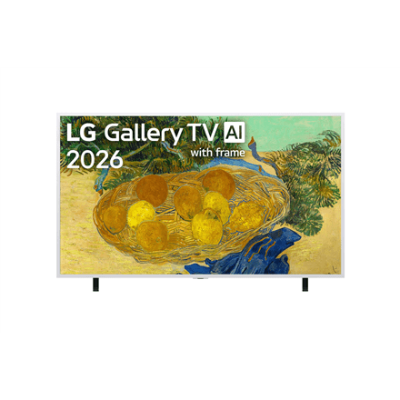 LG 55LX7B6LA 55-tolline 4K QNED Gallery nutiteler, lumivalge