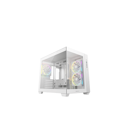 Deepcool Case | CG330 3F WH | Micro ATX | White