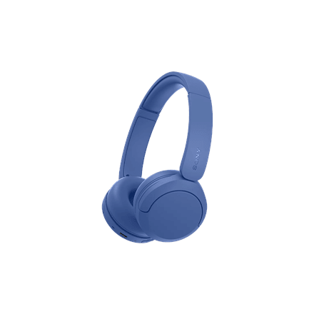 Sony WH-CH530 wireless on-ear headphones, cobalt