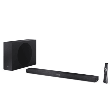 Sharp HT-SBW320 2.1 soundbar, wireless subwoofer, 360 W, black