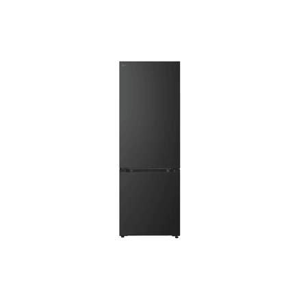 LG GBBW726CEV fridge freezer, 465 L, energy class C, black steel