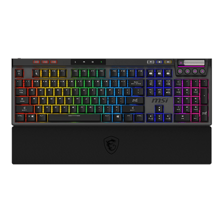 MSI STRIKE PRO WIRELESS must RGB Kailh Midnight