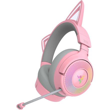 Razer | Headset | Kraken Kitty V3 Pro | Bluetooth | Over-Ear | Quartz