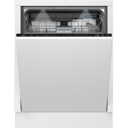 BEKO BDIN38542P integreeritav nõudepesumasin, 60 cm, 15 kohta, valge