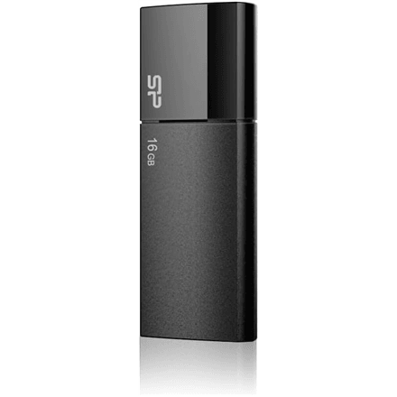 Silicon Power Ultima U05 16 GB USB-A mälupulk, must