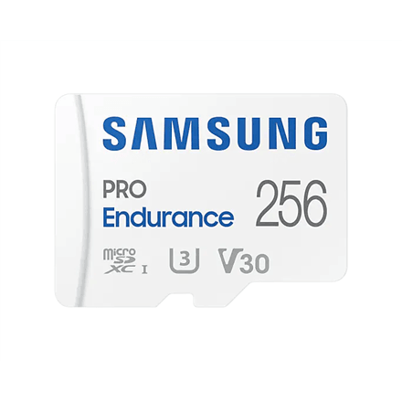 Samsung PRO Endurance microSD 256 GB memory card
