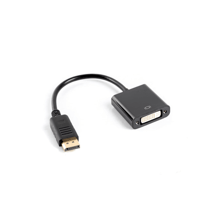 Lanberg Adapter Dual Link DisplayPort 1.2 to DVI-I | AD-0007-BK