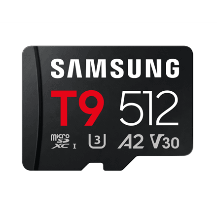 Samsung T9 microSD 512 GB mälukaart