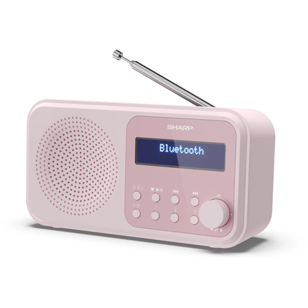 Sharp Tokyo DR-P420 digital radio, DAB+/FM, Bluetooth, pink