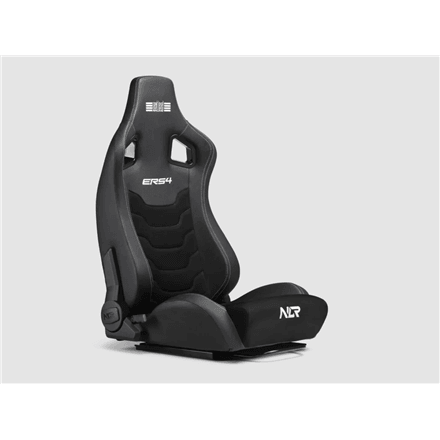 Next Level Racing | ERS4 Elite PU Leather & Suede Edition | Reclining Seat | PU Leather and Suede | Black