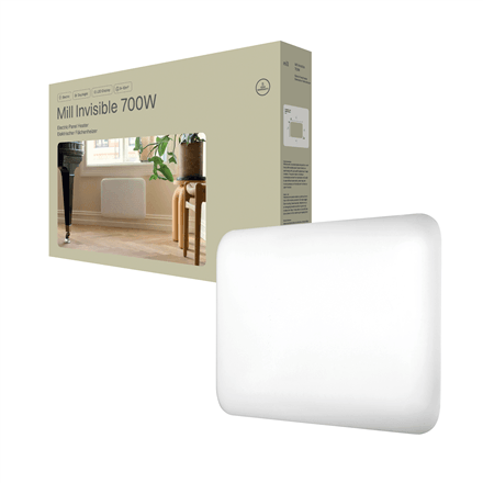 Mill Invisible Heater IB700DN Panel Heater 700 W, White, IPX4