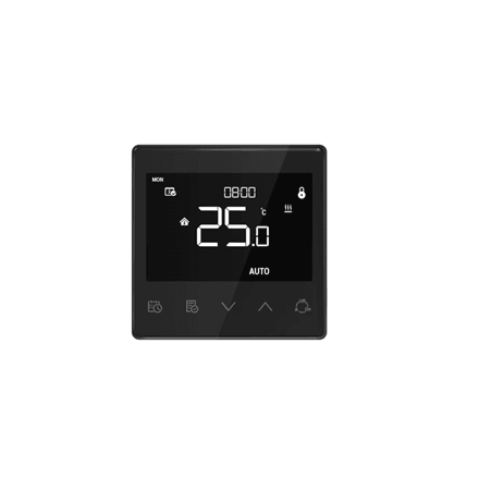 Fibaro Nice Connected Thermostat for Electric Heating | WARM-CONTROL E | Black