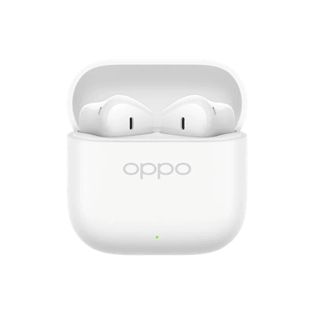 OPPO Enco Buds3 wireless earbuds, Snow White