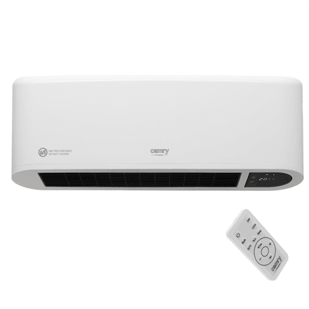 Camry CR 7753 air curtain heater, 2000 W, LED display, wall-mounted, white