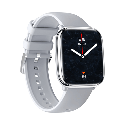 myPhone Watch Pastel Silver Grey smartwatch