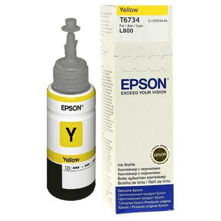 Epson T6734 tindipudel, kollane, 70 ml