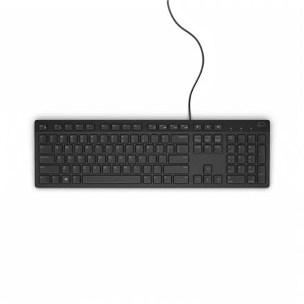Dell KB216 must juhtmega klaviatuur, täissuurine