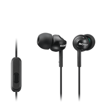 Sony MDR-EX110AP in-ear headphones, black