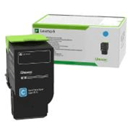 Lexmark 78C2XCE Corporate toner cartridge, cyan, 5000 pages